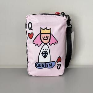 Lesportsac King & Queen Poker Wristlet Clutch NWT